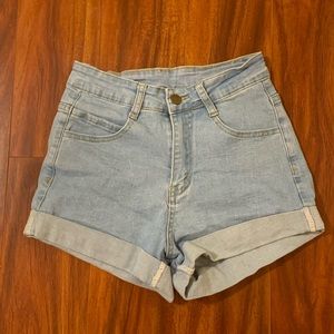 Jean shorts medium wash